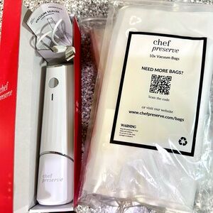 Chef Preserve Vacuum Sealer with Bags